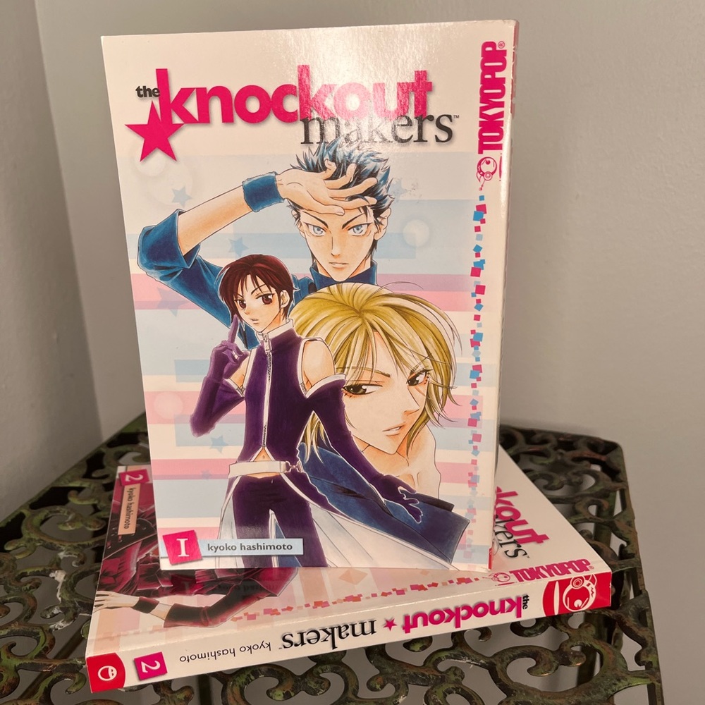 TOKYOPOP The Knockout Makers by Kyoko Hashimoto Volumes 1&2 Manga Graphic Novel
